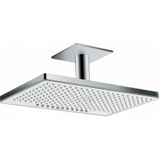 Верхний душ Rainmaker Select 460 2jet EcoSmart с держателем к потолку White/Chrome (24014400)