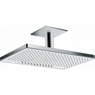 Верхний душ Rainmaker Select 460 2jet EcoSmart с держателем к потолку White/Chrome (24014400)
