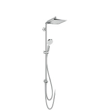 Душевая система Crometta E Showerpipe 240 1jet EcoSmart 9л/мин Reno (27289000)