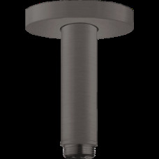 Кронштейн для верхнего душа с потолка S 100 мм Brushed Black (27393340)