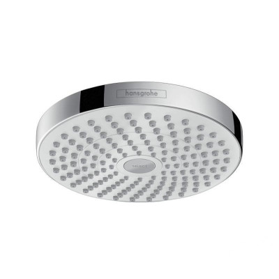 Верхній душ Croma Select S 180 2jet Showerpipe 180 мм білий/хром (26522400)