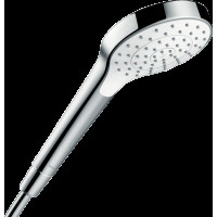 Ручний душ Croma Select S 110 1jet EcoSmart, 7л/хв, білий/хром (26806400)