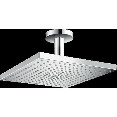 Верхний душ Raindance Select E 300 1jet Air EcoSmart с держателем к потолку Chrome (26251000)