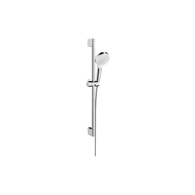 Душовий набір Crometta 100 Vario Green 6л/хв, 65 см White/Chrome (26555400)