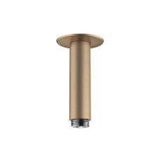 Кронштейн для верхнего душа с потолка 100 мм Brushed Bronze (27479140)