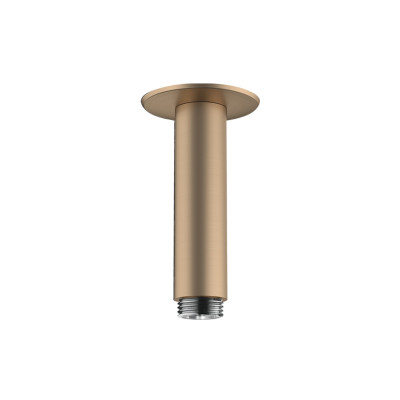 Кронштейн для верхнього душу зі стелі 100 мм Brushed Bronze (27479140)
