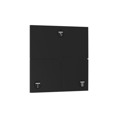 Переключатель ShowerSelect Comfort E на 3 функции, Matt Black (15573670)