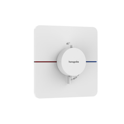 Термостат скрытого монтажа ShowerSelect Comfort Q HighFlow, Matt White (15588700)