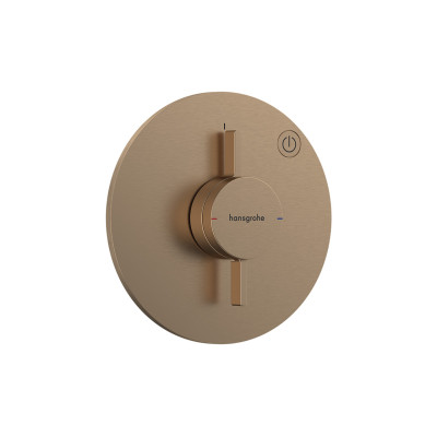 Смеситель скрытого монтажа DuoTurn S на 1 функцию, Brushed Bronze (75618140)