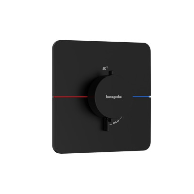 Термостат прихованого монтажу ShowerSelect Comfort Q HighFlow, Matt Black (15588670)