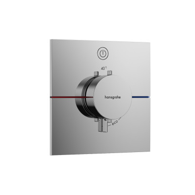Термостат скрытого монтажа ShowerSelect Comfort E на 1 функцию, Chrome (15571000)
