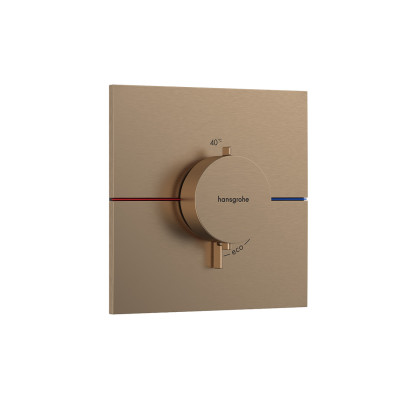 Термостат скрытого монтажа ShowerSelect Comfort E HighFlow, Brushed Bronze (15574140)