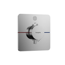 Термостат скрытого монтажа ShowerSelect Comfort Q на 1 функцию, Chrome (15581000)