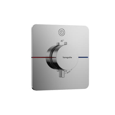 Термостат скрытого монтажа ShowerSelect Comfort Q на 1 функцию, Chrome (15581000)