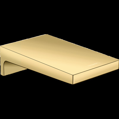 Вылив Metropol на ванну: выступ 185 мм, Polished Gold Optic (32543990)