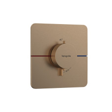 Термостат скрытого монтажа ShowerSelect Comfort Q HighFlow, Brushed Bronze (15588140)