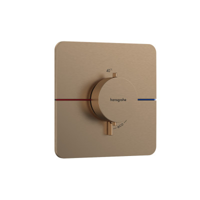 Термостат скрытого монтажа ShowerSelect Comfort Q HighFlow, Brushed Bronze (15588140)
