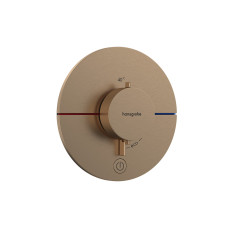 Термостат скрытого монтажа ShowerSelect Comfort S HighFlow на 1 функцию, Brushed Bronze (15562140)