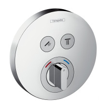 Змішувач прихованого монтажу ShowerSelect S на 2 клавіші, верхня частина (15748000)