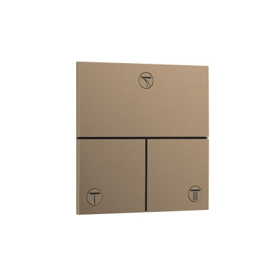 Переключатель ShowerSelect Comfort E на 3 функции, Brushed Bronze (15573140)