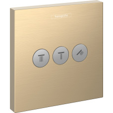 Переключатель ShowerSelect на 3 клавиши Brushed Bronze (15764140)