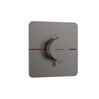 Термостат скрытого монтажа ShowerSelect Comfort Q HighFlow, Brushed Black Chrome (15588340)