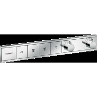 Термостат скрытого монтажа RainSelect на 4 клавиши Chrome (15382000)