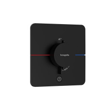 Термостат скрытого монтажа ShowerSelect Comfort Q HighFlow на 1 функцию, Matt Black (15589670)