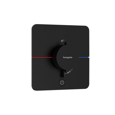 Термостат скрытого монтажа ShowerSelect Comfort Q HighFlow на 1 функцию, Matt Black (15589670)