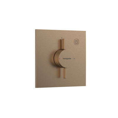 Смеситель скрытого монтажа DuoTurn E на 1 функцию, Brushed Bronze (75617140)