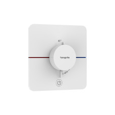 Термостат скрытого монтажа ShowerSelect Comfort Q HighFlow на 1 функцию, Matt White (15589700)