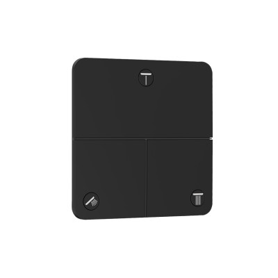Переключатель ShowerSelect Comfort Q на 3 функции, Matt Black (15587670)
