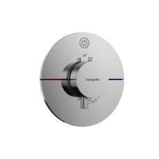 Термостат скрытого монтажа ShowerSelect Comfort S на 1 функцию, Chrome (15553000)