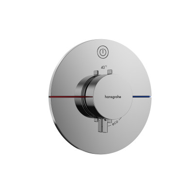 Термостат прихованого монтажу ShowerSelect Comfort S на 1 функцію, Chrome (15553000)