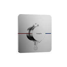 Термостат скрытого монтажа ShowerSelect Comfort Q HighFlow на 1 функцию, Chrome (15589000)