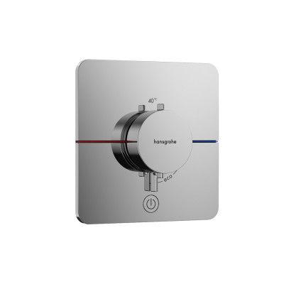 Термостат скрытого монтажа ShowerSelect Comfort Q HighFlow на 1 функцию, Chrome (15589000)