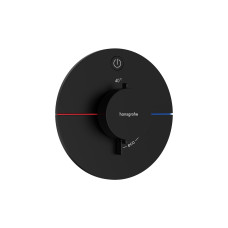Термостат скрытого монтажа ShowerSelect Comfort S на 1 функцию, Matt Black (15553670)