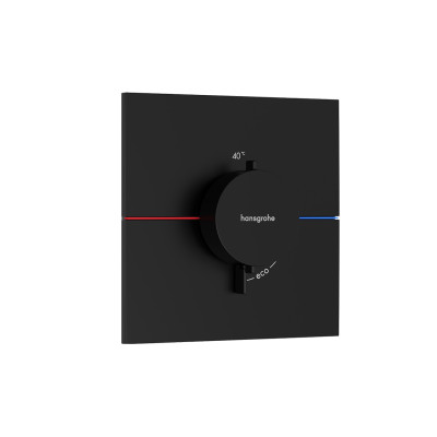 Термостат прихованого монтажу ShowerSelect Comfort E HighFlow, Matt Black (15574670)
