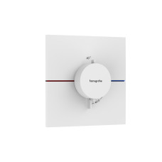 Термостат скрытого монтажа ShowerSelect Comfort E HighFlow, Matt White (15574700)