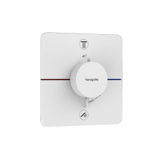 Термостат скрытого монтажа ShowerSelect Comfort Q на 2 функции, Matt White (15583700)