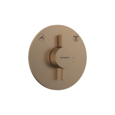 Змішувач прихованого монтажу DuoTurn S на 2 функції, Brushed Bronze (75418140)