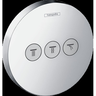 Перемикач ShowerSelect S на 3 клавіші (15745000)