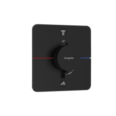 Термостат скрытого монтажа ShowerSelect Comfort Q на 2 функции, Matt Black (15583670)