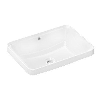 Умывальник Xuniva Q SmartClean врезной на столешницу, 550х400 мм, White (61066450)