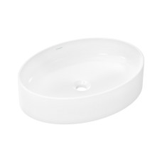 Умывальник Xuniva D SmartClean накладной без перелива, 550х400 мм, White (61072450)