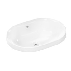 Умывальник Xuniva U SmartClean врезной на столешницу, 550х400 мм, White (61062450)