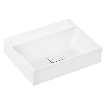 Умивальник Xevolos E 600/480 без отвору, без переливу, SmartClean White (61093450)