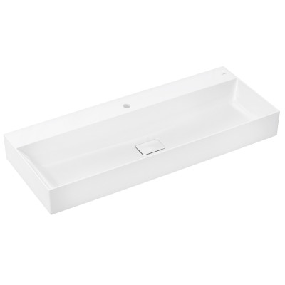 Умывальник Xevolos E 1200/480 с отверстием, без перелива, SmartClean White (61112450)