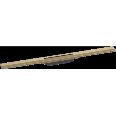 Верхняя часть "RainDrain Flex" для душевого трапа 800 мм Brushed Bronze (56044140)
