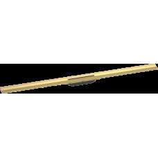 Верхняя часть "RainDrain Flex" для душевого трапа (пристенная) 1200 мм Polished Gold Optic (56054990)